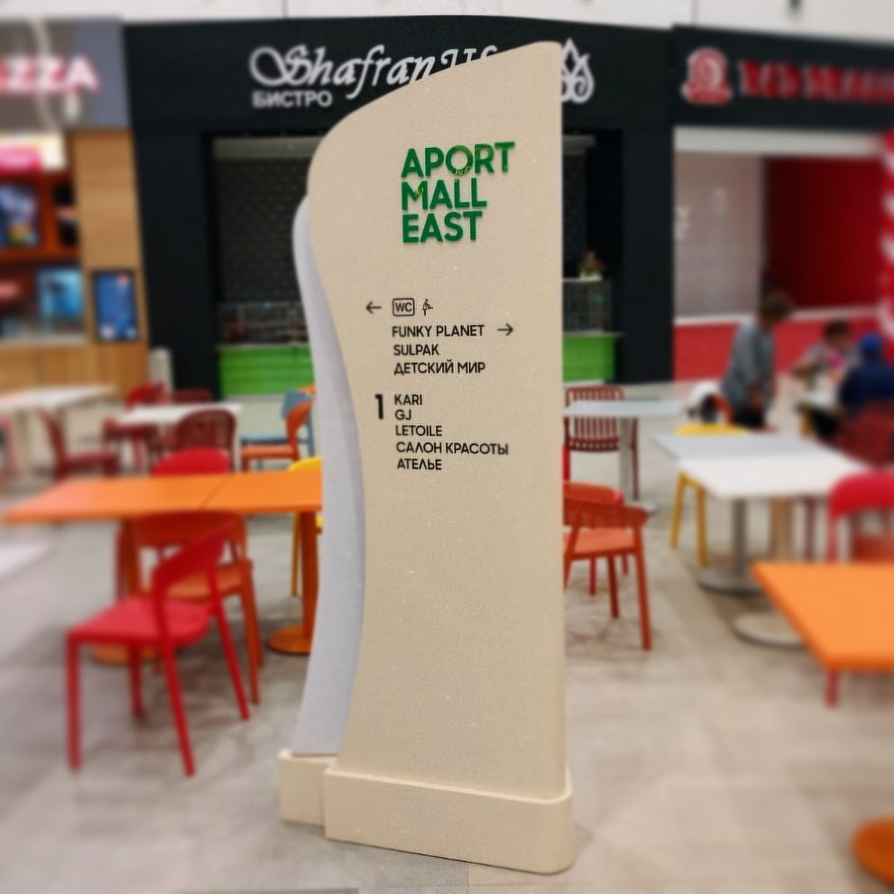 Проект вывески для фастфуда Topping Life